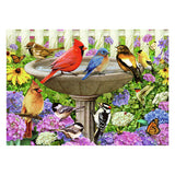 Ravensburger puzzel bij het vogelbadje - legpuzzel - 500 stukjes - afbeelding 2