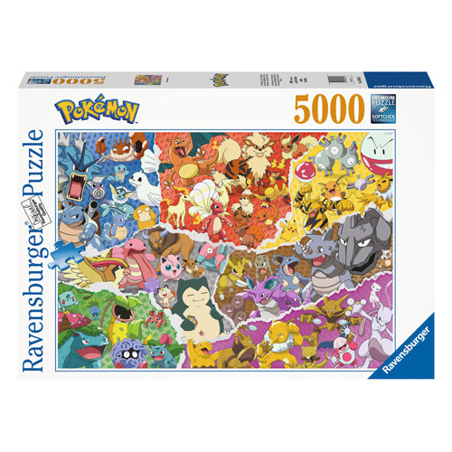 Pokémon di Ravensburger Jigsaw Pokémon, 5000st.