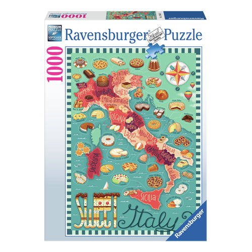Ravensburger Jigsaw Puzzle Carper de Italia Sweet, 1000.