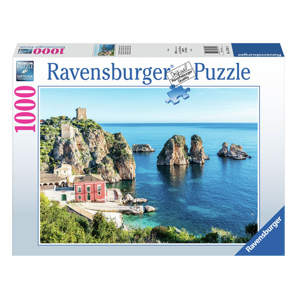 RAVENSBURGER JIGSAW puzzle paesaggi italiani Sicilia 2, 1000st.