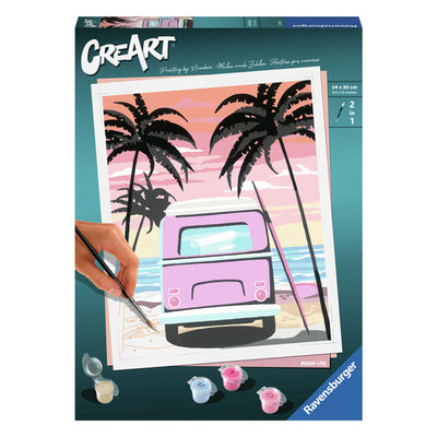 Ravensburger Creart Pintura de Song Beach Life
