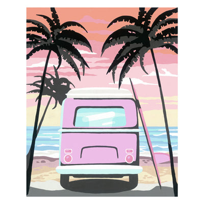 Ravensburger Creart Pintura de Song Beach Life