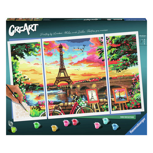 Ravensburger Crearando Pintura de Song Paris Reflections