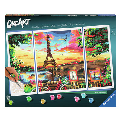 Ravensburger Crearando Pintura de Song Paris Reflections