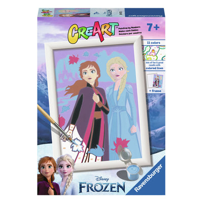 Ravensburger Creart Painting on Song Sisters Forever