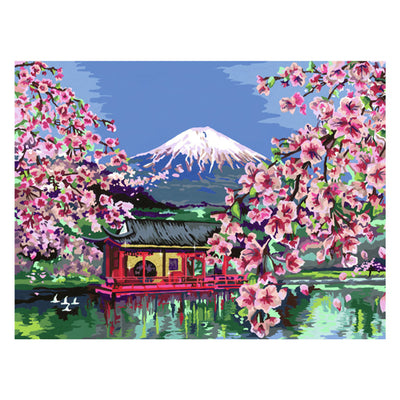 Ravensburger Creart Painting on Song Giapponese Cherry Blossom