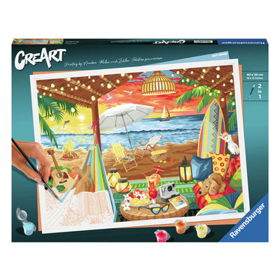Ravensburger Creart Painting on Song Cozy Cabana