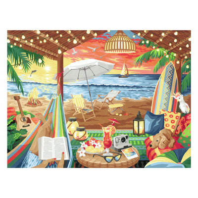 Ravensburger Creart Painting on Song Cozy Cabana