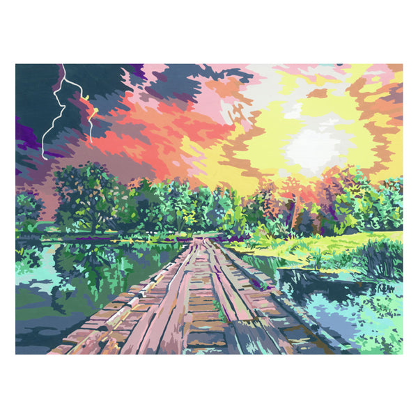 Ravensburger Creart Painting di numero Magico Luce