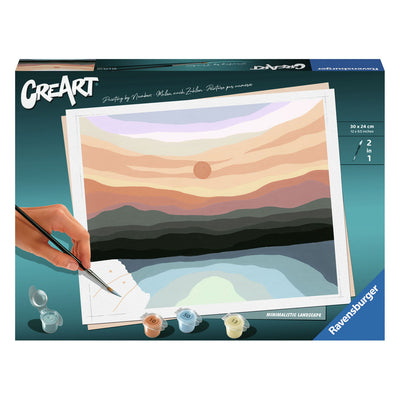Ravvensburger Creart Painting sul numero minimalista numerico