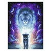 Ravensburger lion jojoesart edition - schilderen op nummer voor volwassenen