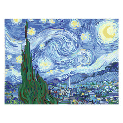 Ravensburger Creart Painting on Song the Night Van Gogh