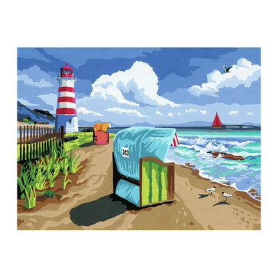 Ravensburger Creart Pintura en Song Holiday en el Mar Báltico