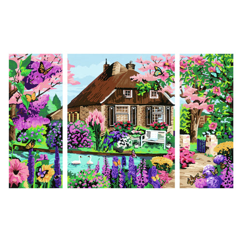 Ravvensburger Creart Painting su Number Waterside Cottage