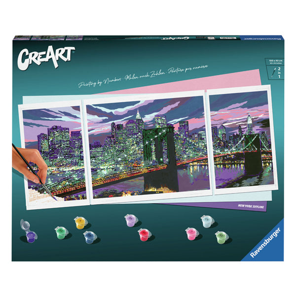 Ravensburger Creart Painting su Number York Skyline