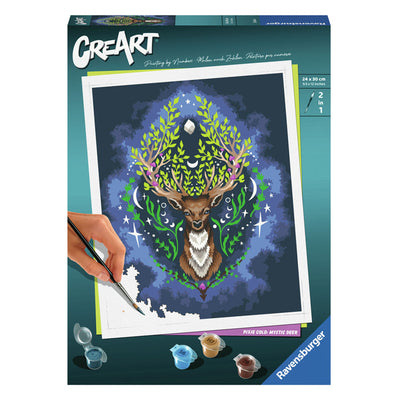 Ravensburger Creart Painting on Song Pixie Cold: Mystic Deer