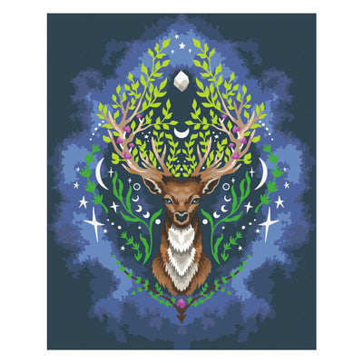 Ravensburger Creart Painting on Song Pixie Cold: Mystic Deer