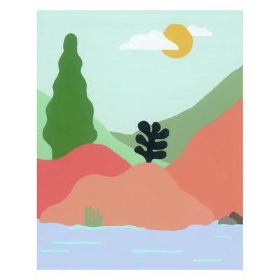 Ravensburger Creart Painting en Song at the Lake