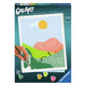 Ravensburger Creart Painting by number in The Mountains