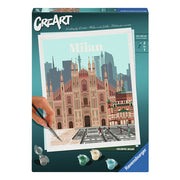 Ravensburger creart schilderen op nummer - colorful milan - afbeelding 1