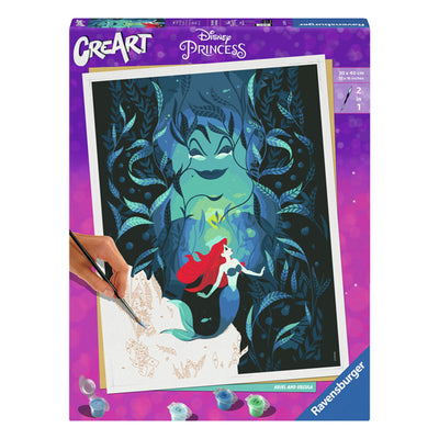 Ravensburger Creart Painting by Number Ariel e Ursula