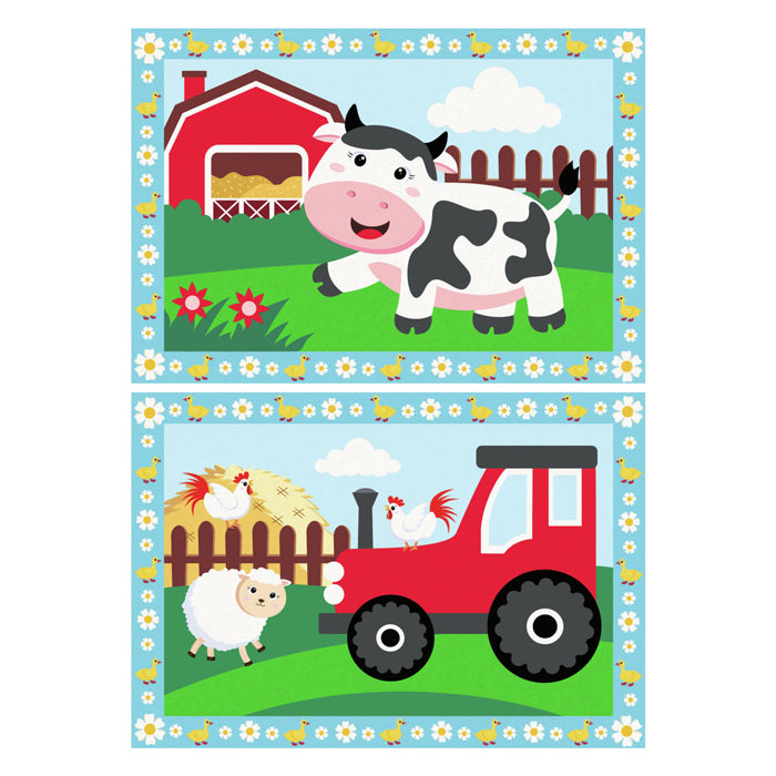 Ravensburger Creart Pintura en el tractor numérico con paisaje