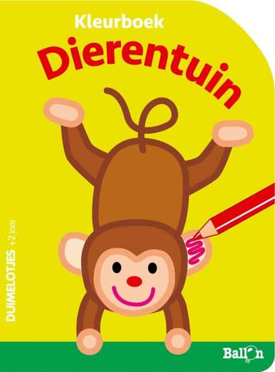 Libro a colori dello zoo dei pollici