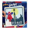 Ravensburger Creart Painting at Number Marvel Spiderman