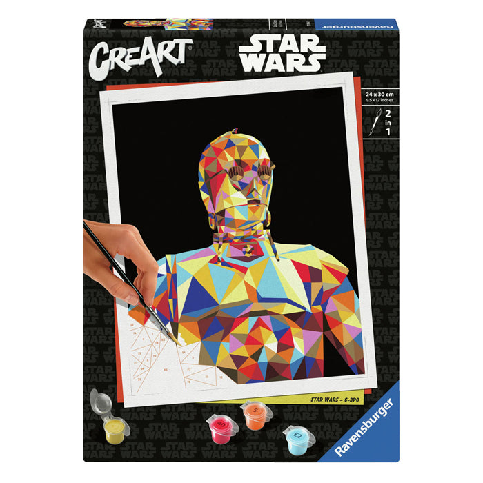 Ravensburger creart star wars - c-3po