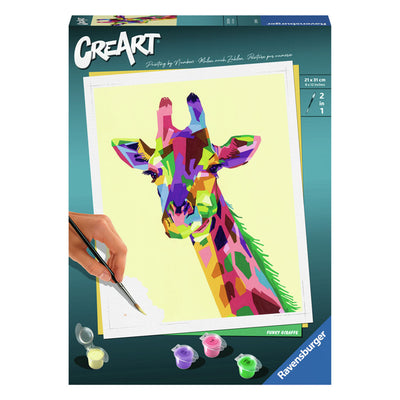Ravensburger Creart Painting by Number Giraffe