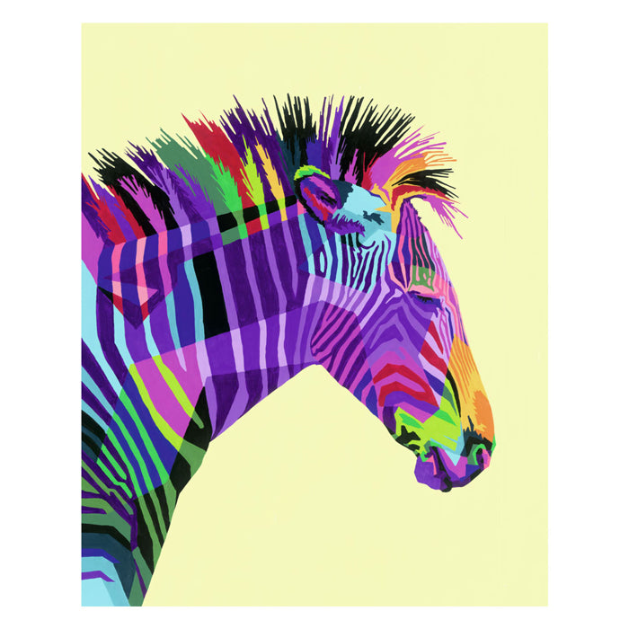 Ravvensburger Creart Painting di Number Zebra