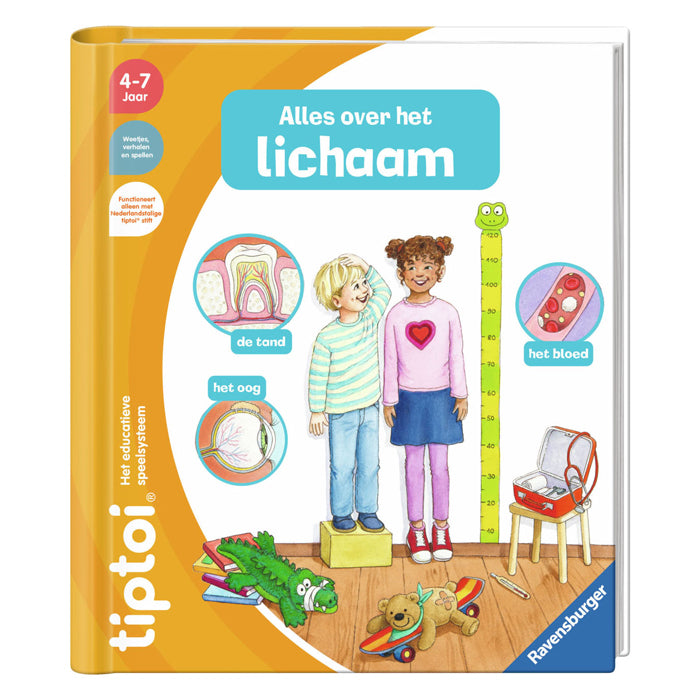 Ravensburger tiptoi® boek alles over het lichaam