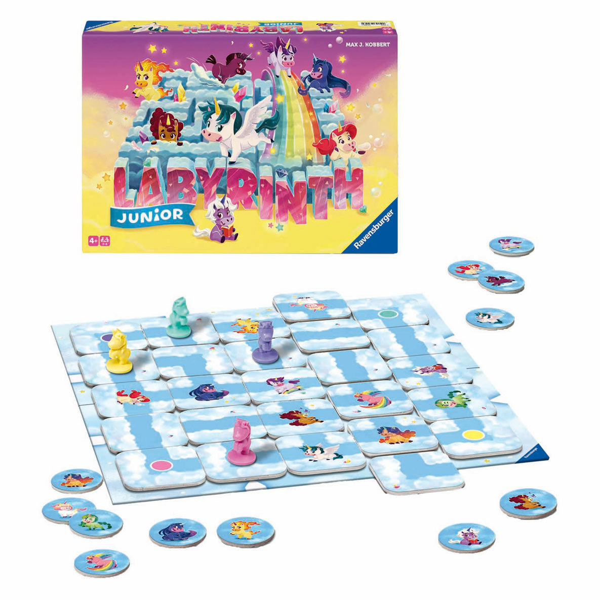 Ravvensburger Junior Labyrinth Boord Game Unicorn