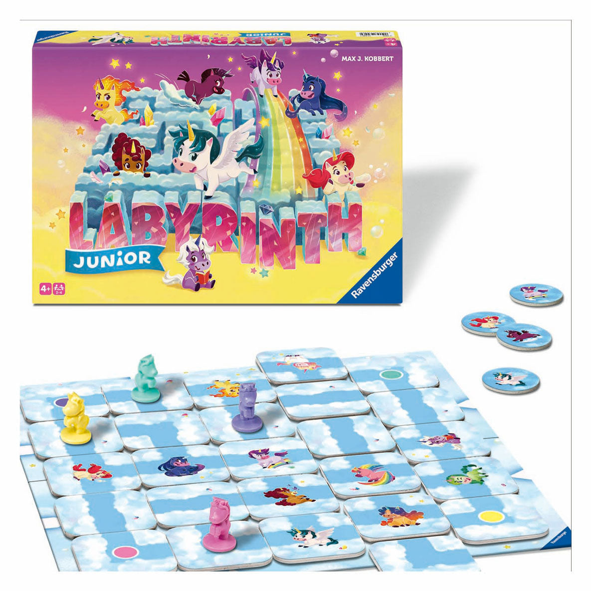 Ravvensburger Junior Labyrinth Boord Game Unicorn