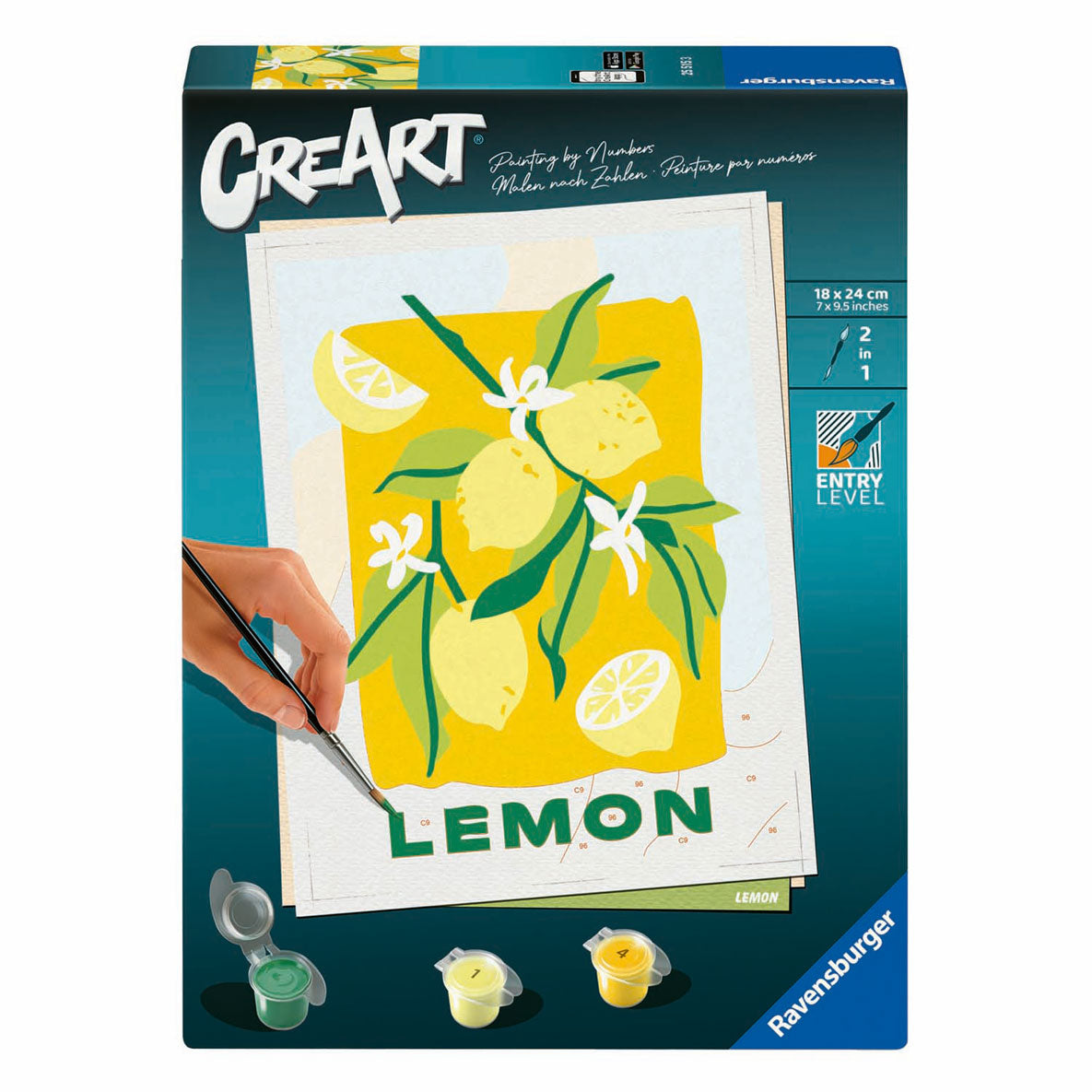 Pintura de Ravensburger Creart en número - Lime