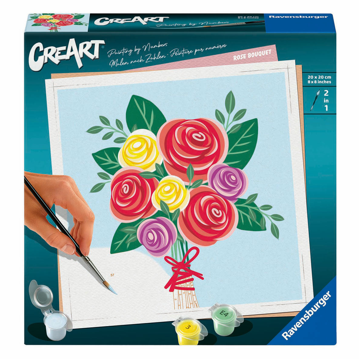 Ravensburger Creart Pintura por número - Rozen Boubet