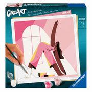 Ravensburger creart schilderen op nummer - yoga - afbeelding 1