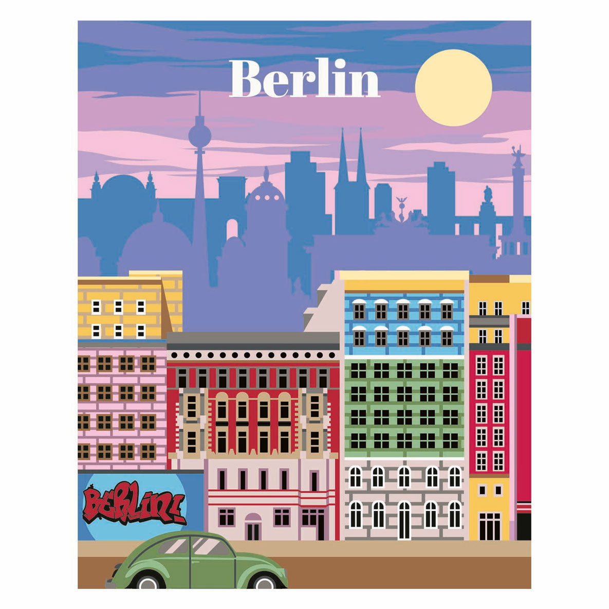 Pintura de RavensBurger Creart en número - Berlín