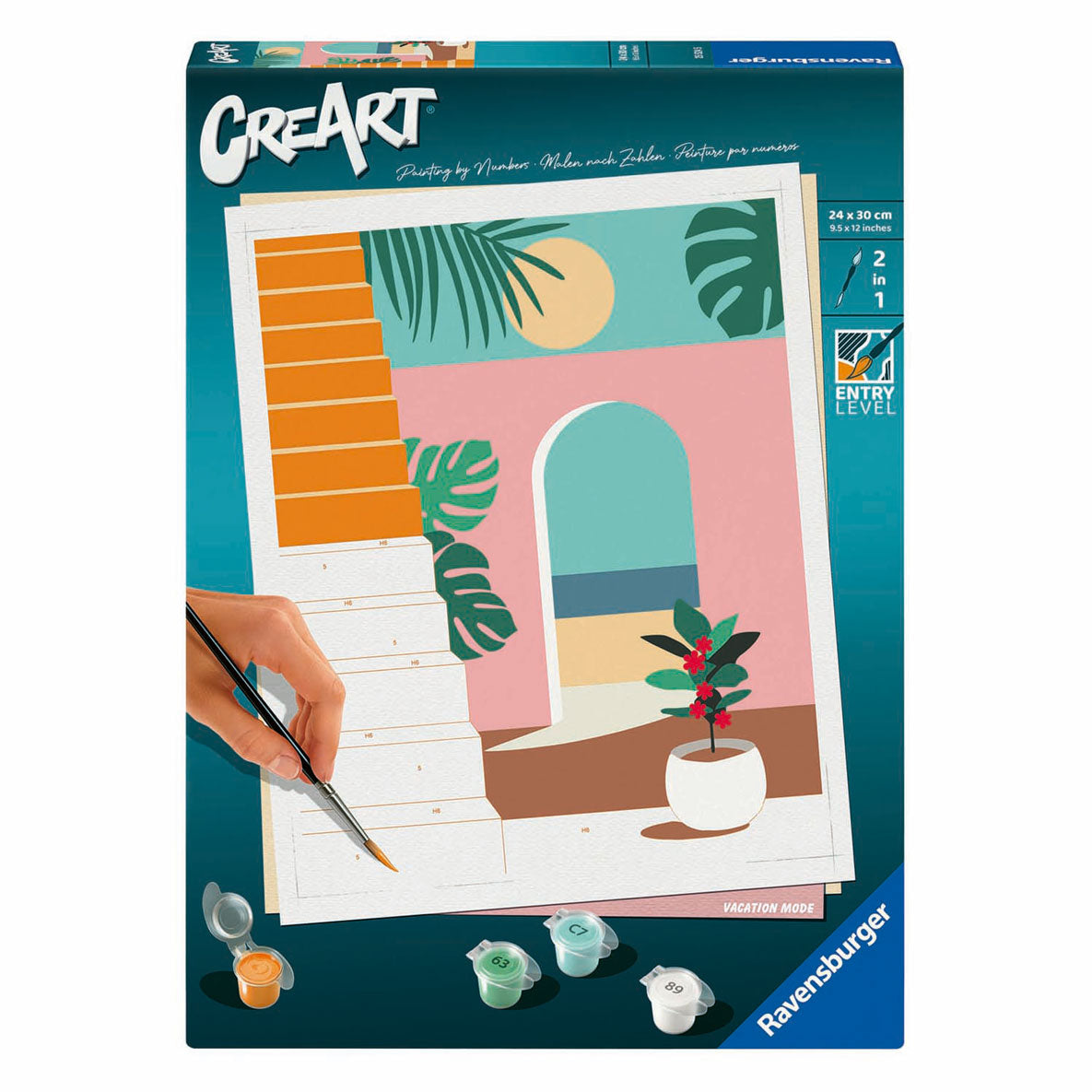 Ravvensburger Creart Painting at Number - Holiday