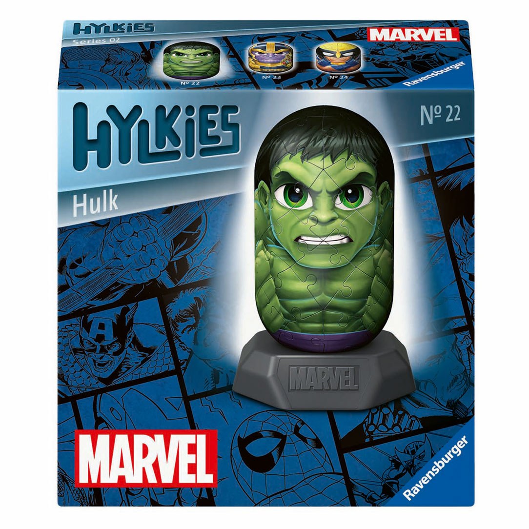 Ravensburger 3D Puzzle Hylkies Marvel Hulk, 54º.