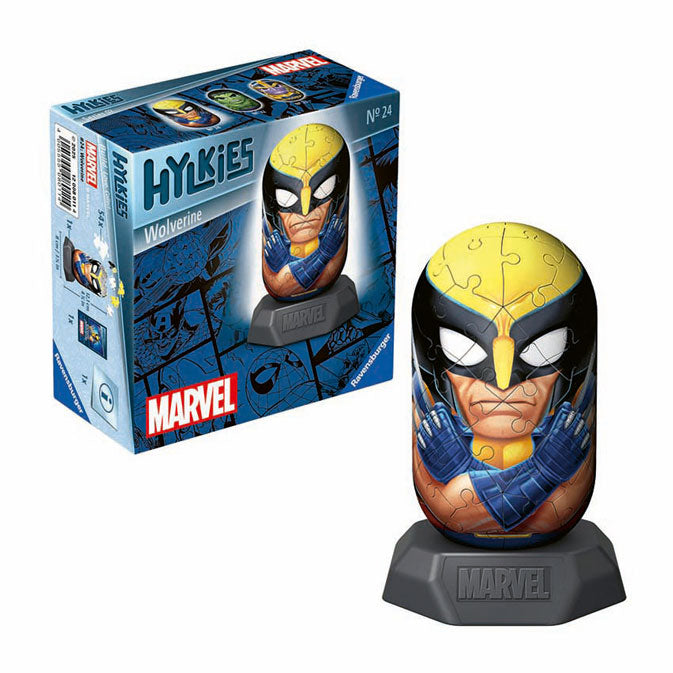 Ravensburger 3D Puzzle Hylkies Marvel Wolverine, 54º.