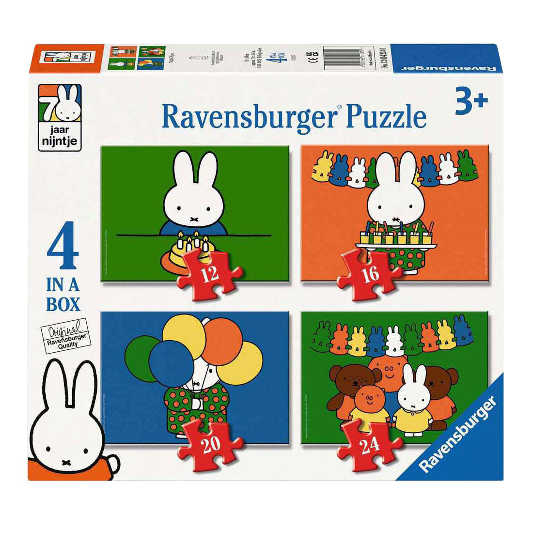 Ravensburger Legwagzel 4in1 Miffy 70 anni