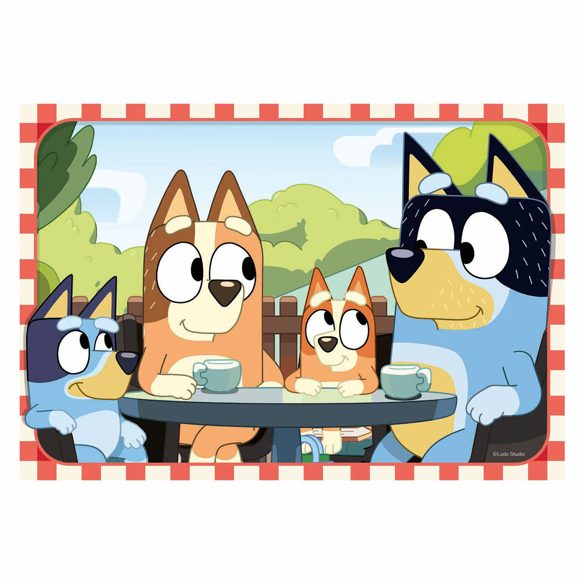 Ravensburger puzzel bluey 2x12 stukjes
