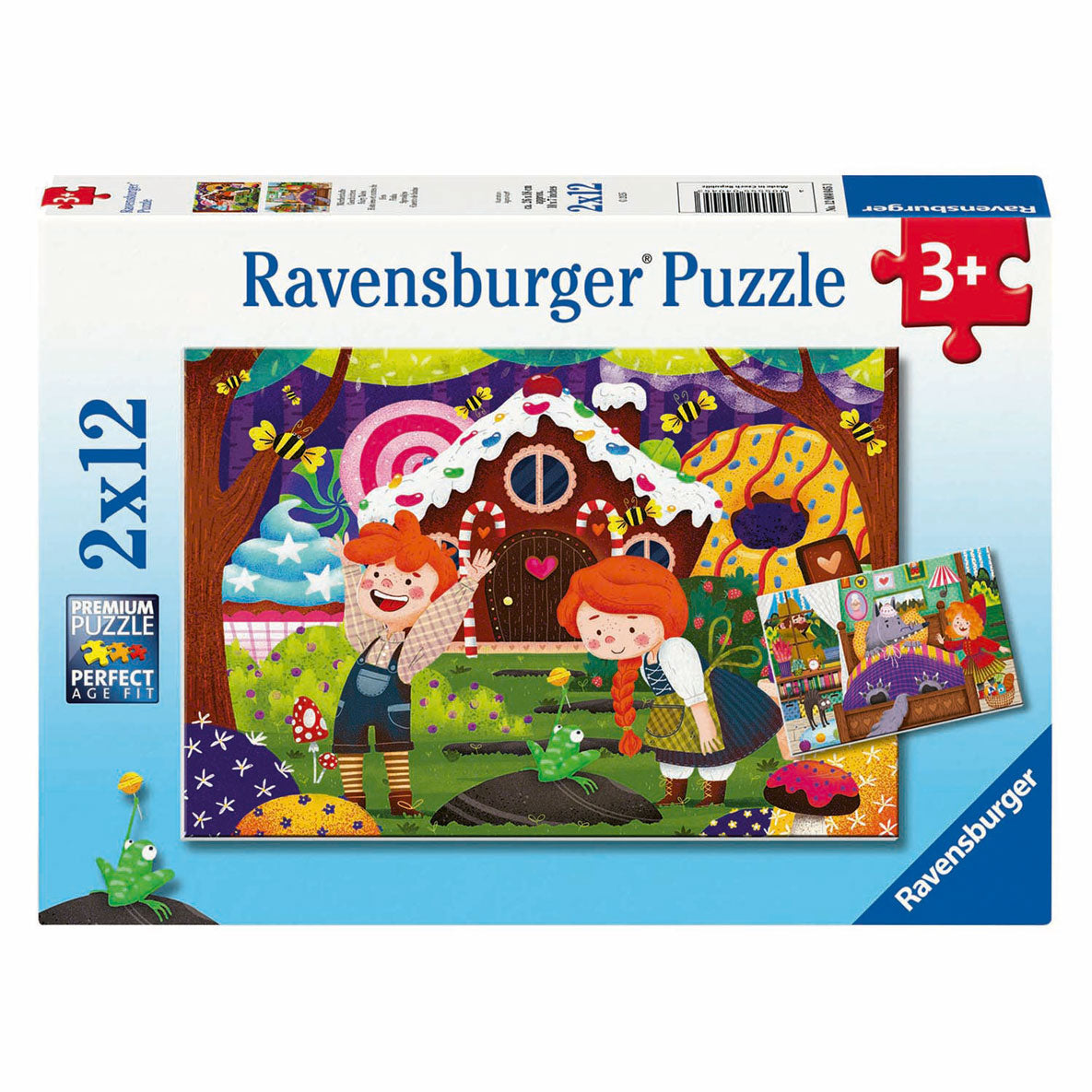 Ravensburger Jigsawaway Fairy Tales, 2x12st.