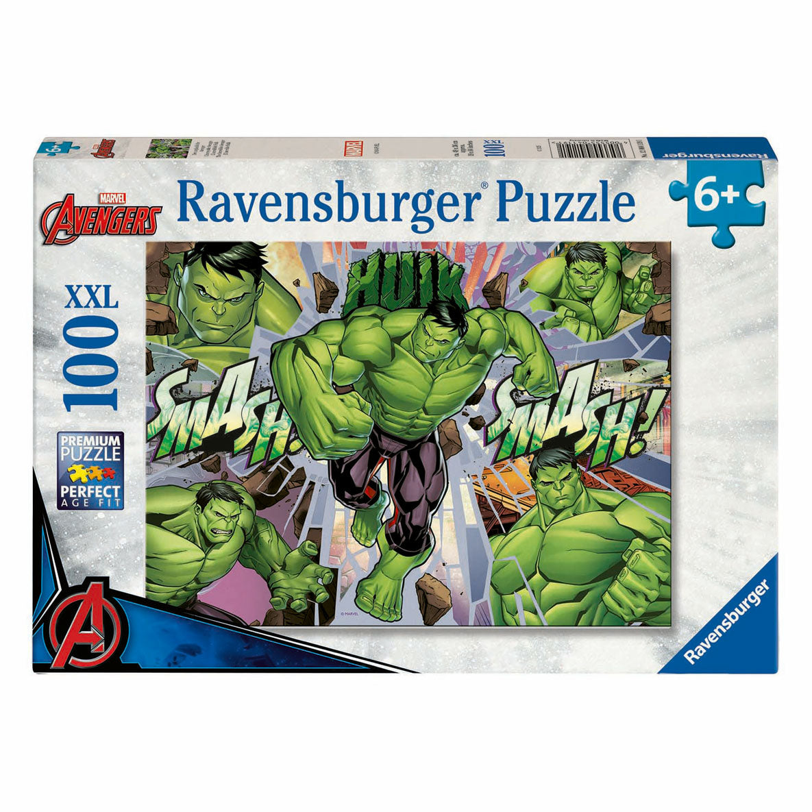 Ravensburger Jigsaw Puzzle xxl Marvel Hulk, 100º.