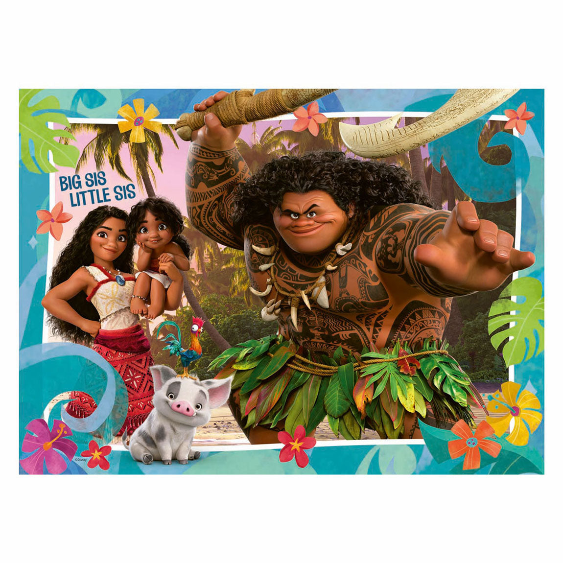 Ravensburger jigsaw puzzle XXL Disney Vaiana 2, 100th.