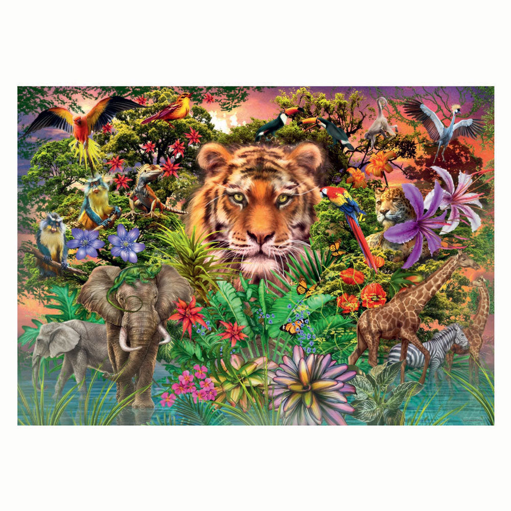 Ravensburger Jungle Jungle Tiger, 1000º.