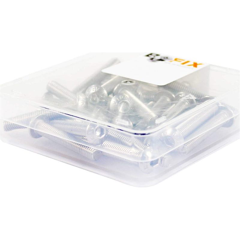 Bofix Box Allen Bout Succhiato Testa M5X12 Acciaio inossidabile (25 pezzi)