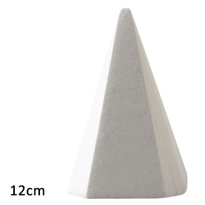 Vaessen creative • pirámide de poliestireno 12 cm