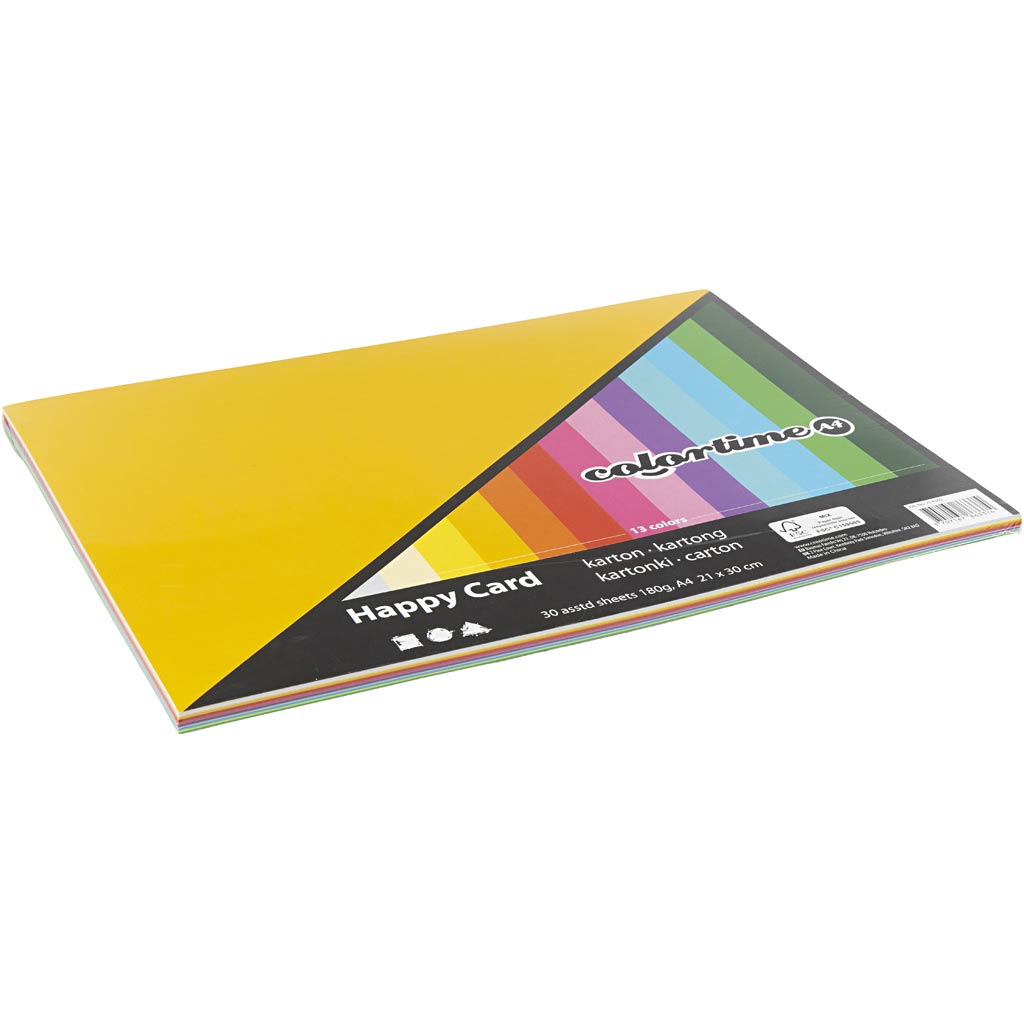 Creative Company Spring Carton Color A4, 30 fogli